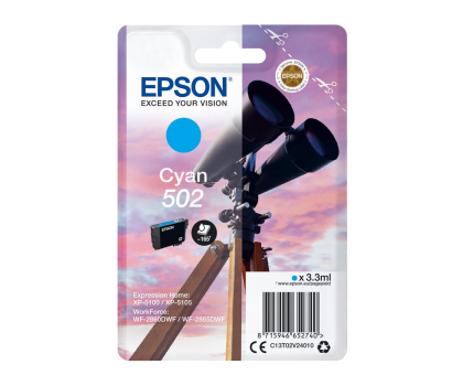 Tusz Epson 502 INK Cyan